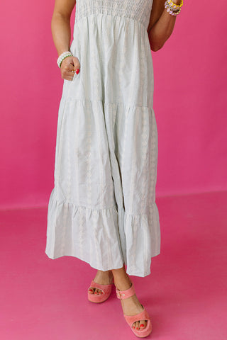 Jamie Stripe Smocked Maxi Dress