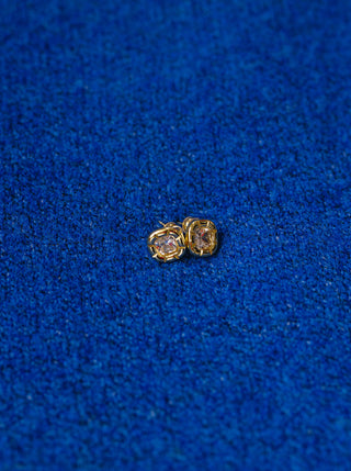 Cushion Gold Studs