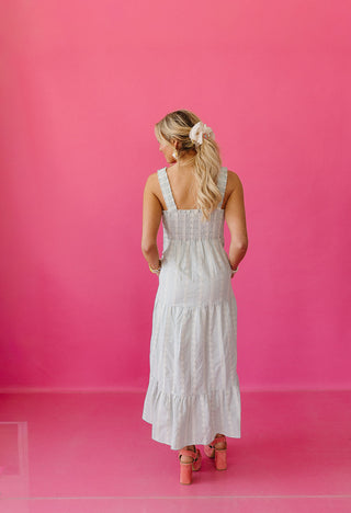 Jamie Stripe Smocked Maxi Dress