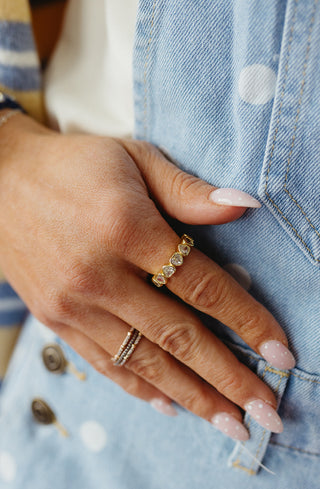 Heart Glow Ring - Clear