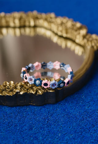 Daisy Blue Bracelet