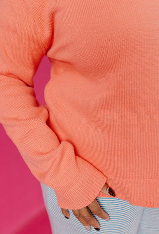 Maya Cardigan In Coral