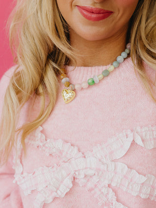 Avery Plaid Bow Sweater