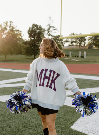 Reversible Mock Neck Sweatshirt - WILDCATS / MHK *PREORDER*