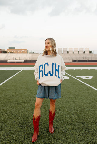 Reversible Mock Neck Sweatshirt - KANSAS / RCJH *PREORDER*