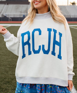 Reversible Mock Neck Sweatshirt - KANSAS / RCJH *PREORDER*