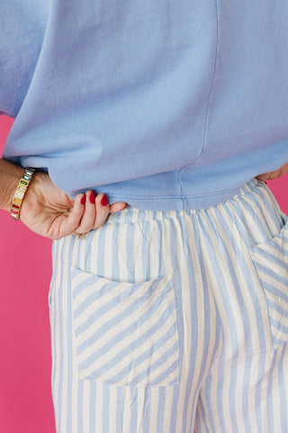 Cooper Stripe Pull On Pants