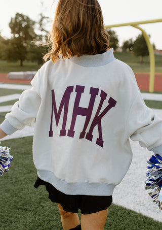 Reversible Mock Neck Sweatshirt - WILDCATS / MHK *PREORDER*