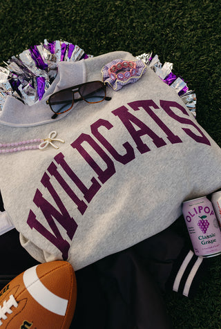Reversible Mock Neck Sweatshirt - WILDCATS / MHK *PREORDER*