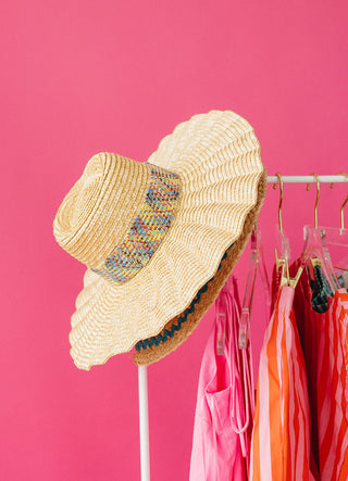 Bekah Wavy Brim Hat