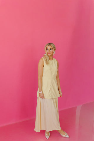 Katherine Sleeveless Midi Dress
