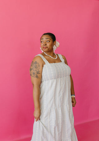 Jamie Stripe Smocked Maxi Dress