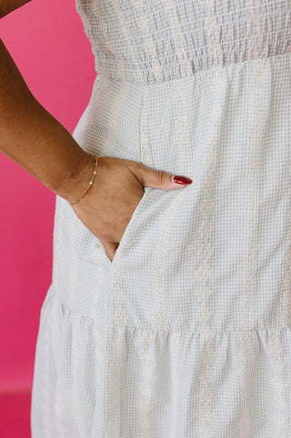 Jamie Stripe Smocked Maxi Dress