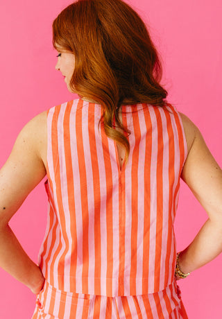 Hollis Stripe Short Set