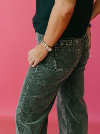 Ebby Cropped Corduroy Pants