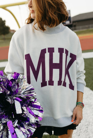 Reversible Mock Neck Sweatshirt - WILDCATS / MHK *PREORDER*
