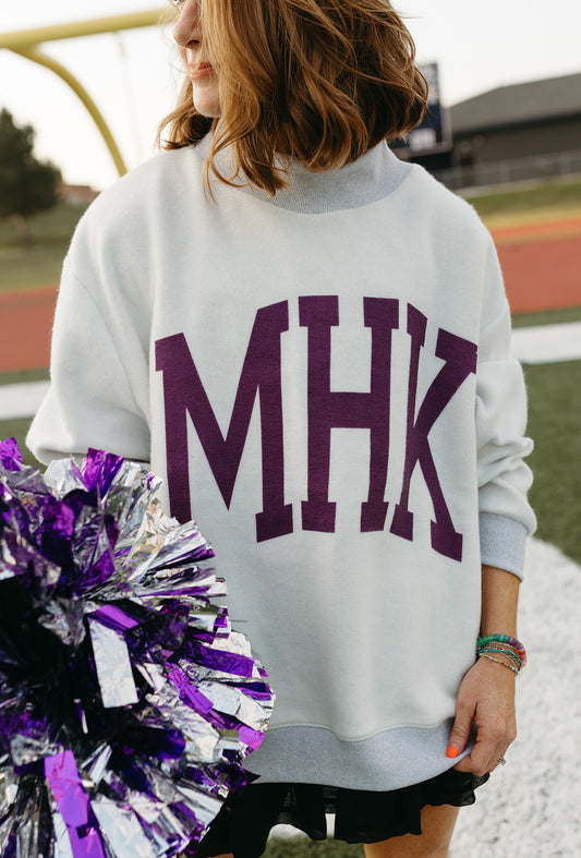 Reversible Mock Neck Sweatshirt - WILDCATS / MHK *PREORDER*