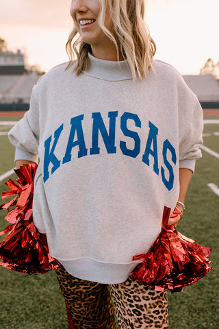 Reversible Mock Neck Sweatshirt - KANSAS / RCJH *PREORDER*
