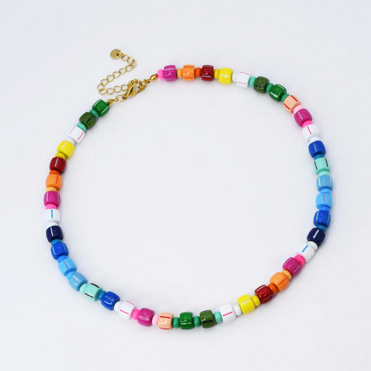 Rainbow Necklace Luxe - Fun Girl *SURPRISE DROP*