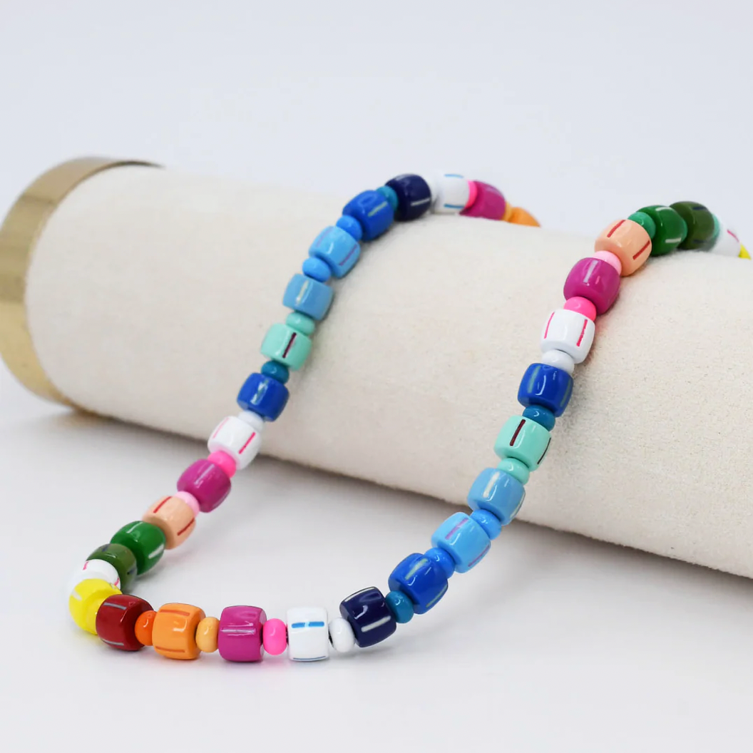 Rainbow Necklace Luxe - Fun Girl *SURPRISE DROP*