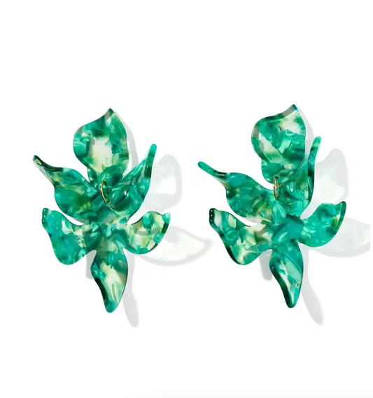 Flora Earrings - Bahama Mama