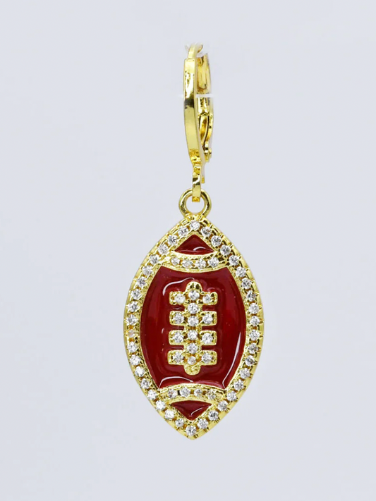 Football Charm - Brown