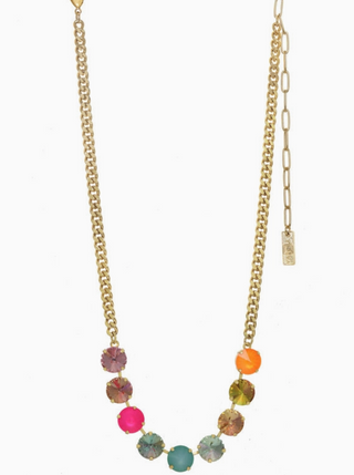 Mini Sofia Necklace in Watermelon - TOVA
