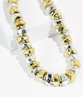 Liquid Mix Metal Necklace