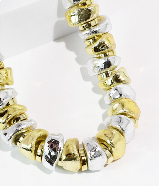 Liquid Mix Metal Necklace