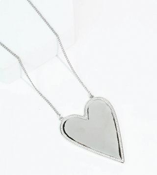 Big Love Silver Necklace