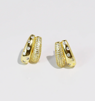 Twinkle Touch Earrings Gold