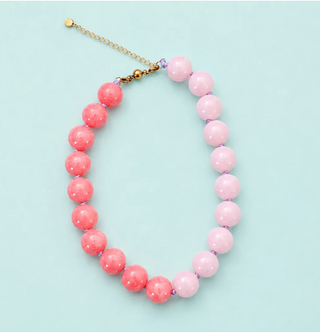 Judy Necklace in Pink