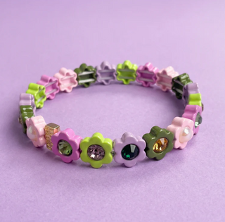 Daisy Pink + Green Bracelet