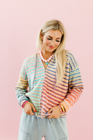 Bowen Zip Up Sweater
