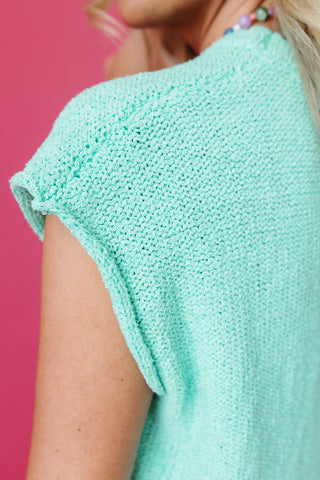 Kaida Cap Sleeve Sweater