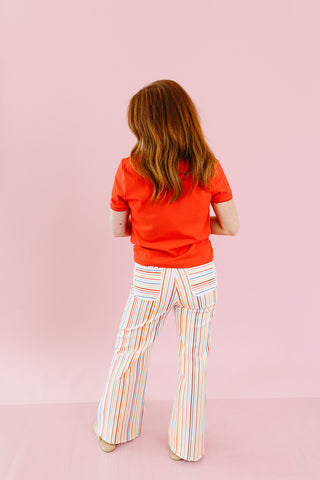 Spencer Basic Tee In Red