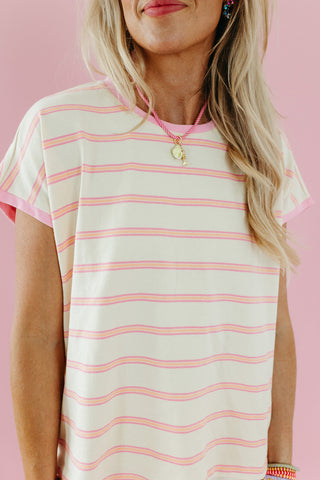 Linny Stripe Short Set