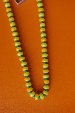 Candy Beads Necklace - Yellow