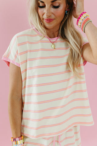 Linny Stripe Short Set