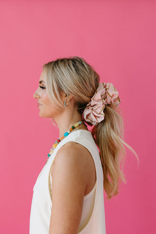 Famers Market Jumbo Scrunchie