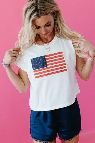 Liberty Flag Patch Tee