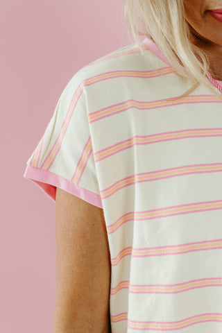 Linny Stripe Short Set