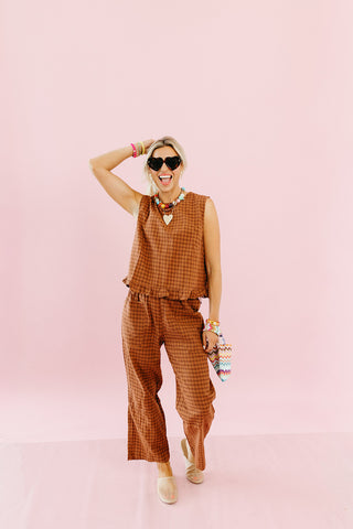 Gale Gingham Pants