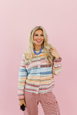 Charlee Multi Stripe Sweater
