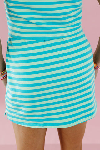 Campbell Stripe Skort Set