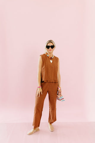 Gale Gingham Pants