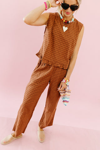Gale Gingham Pants