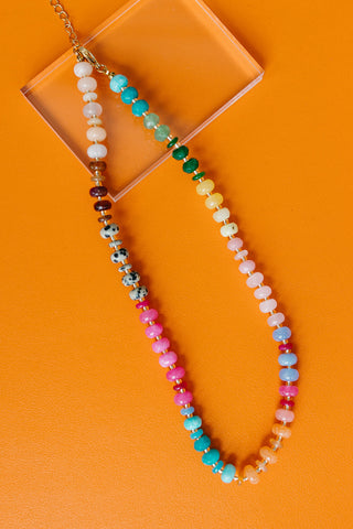Happy Hues Gemstone Necklace
