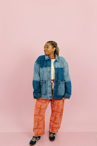 Jay Mix Denim Jacket