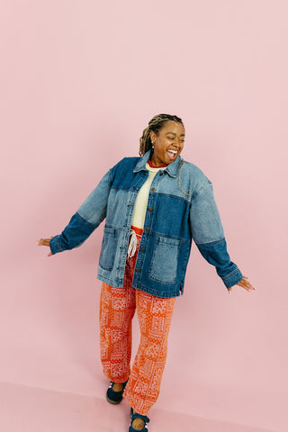 Jay Mix Denim Jacket